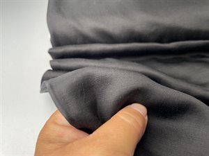 Fastvævet viscose/bomuld - sort og selskabelig